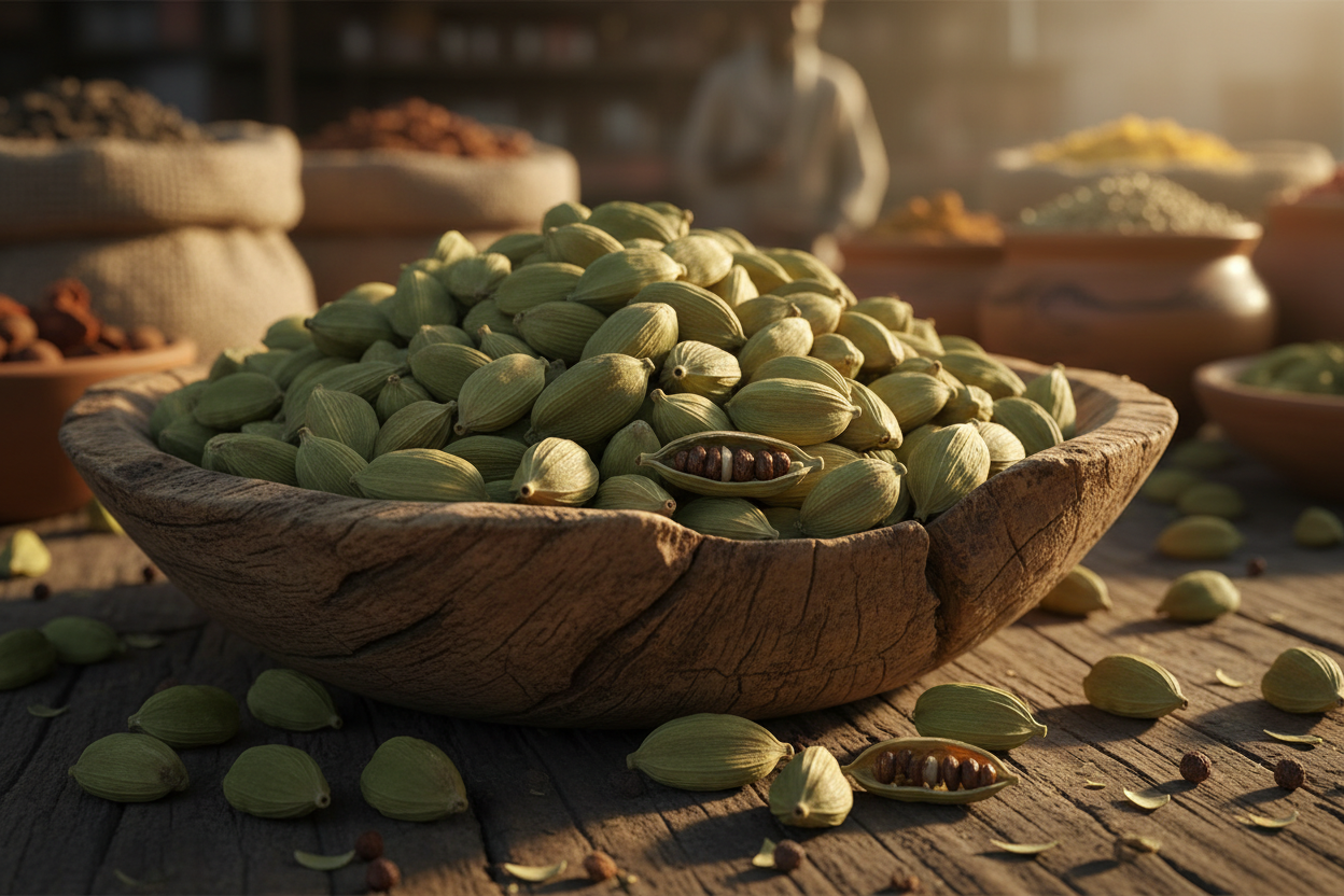 Green Cardamom: Grades, Uses & Market Demand — A Comprehensive Commercial Guide to the "Queen of Spices"